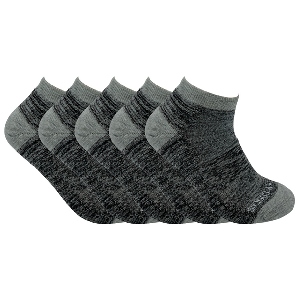 Lightweight Merino Wool Low Cut Socks 5-Pack – Wildly Goods